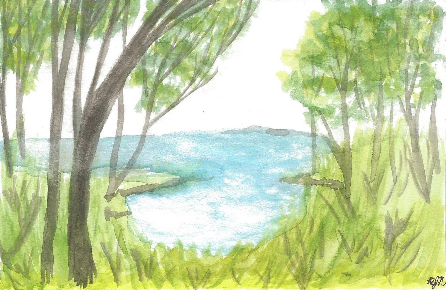 Watercolor Prints - 5x7"